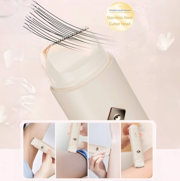 03 02 electric shaver trimmer razor for women 1618 pink 1